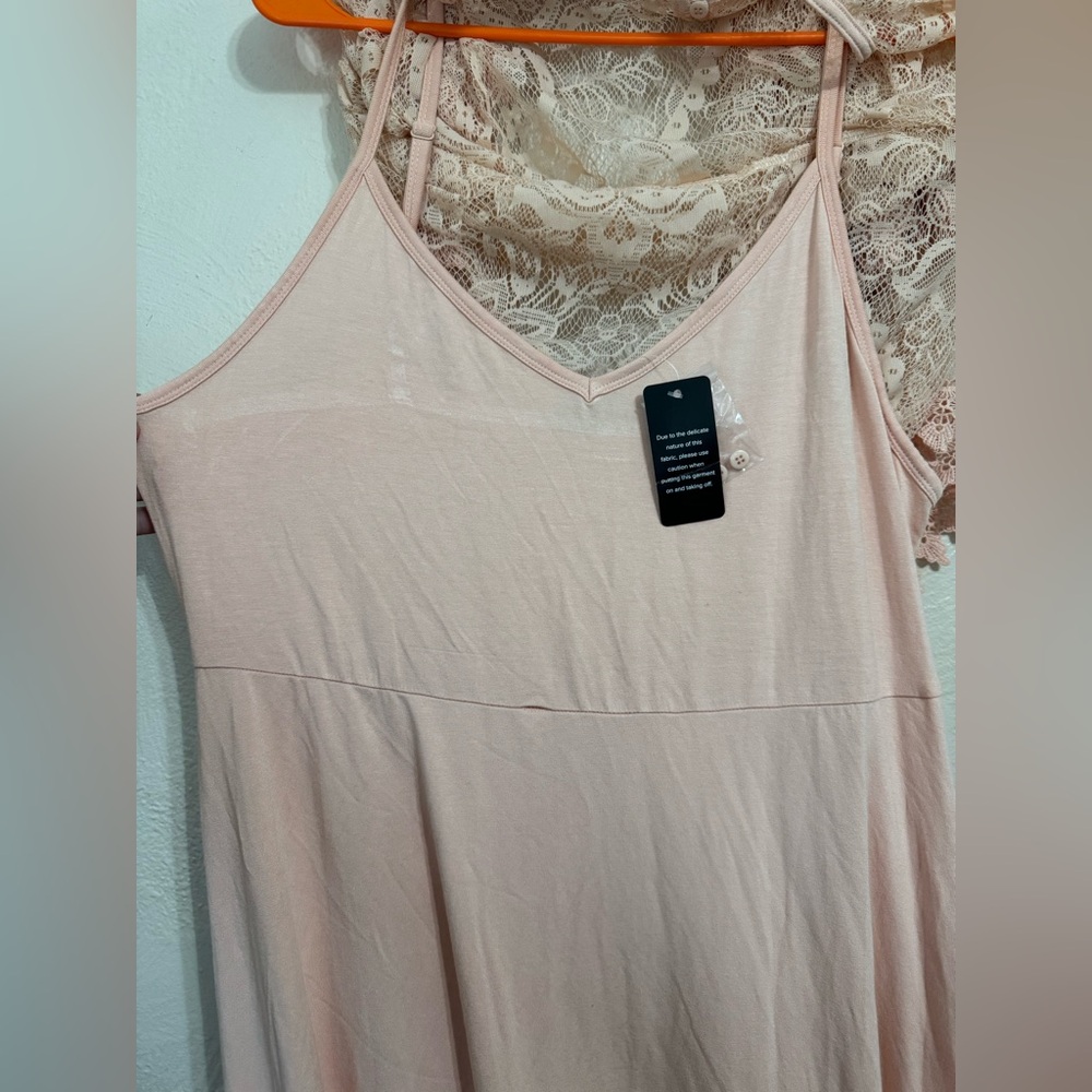 Torrid Peach Lace Maxi Dress - Picture 16 of 17